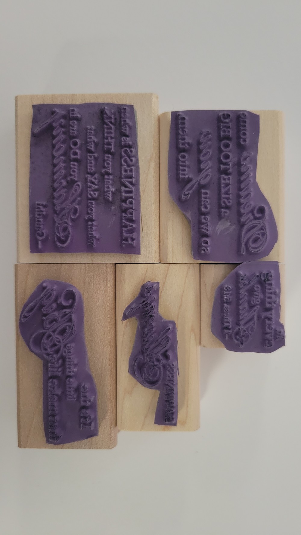 Happy Harmony 5 pc Stamp Set