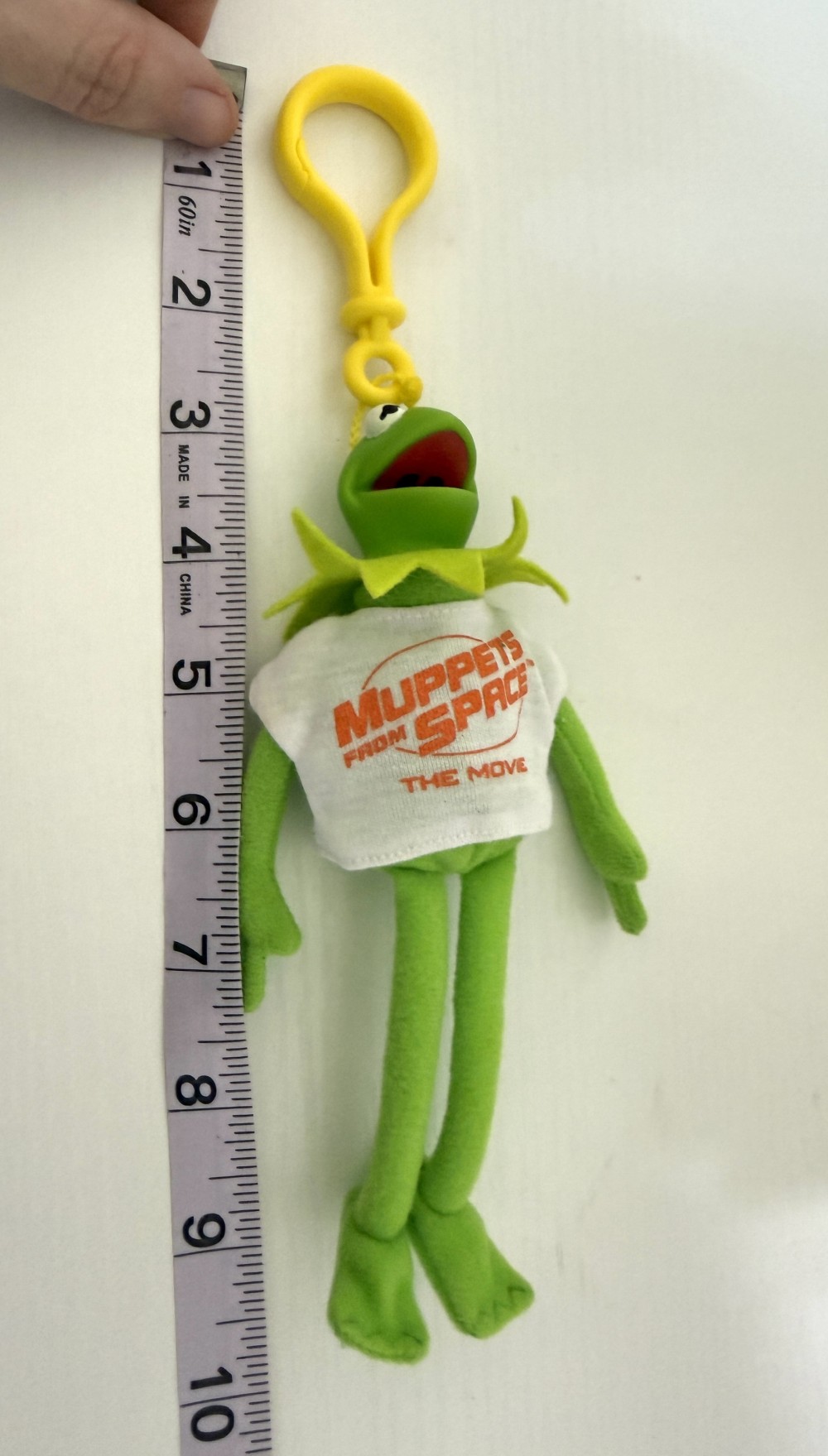 Kermit Muppets from Space movie keychain