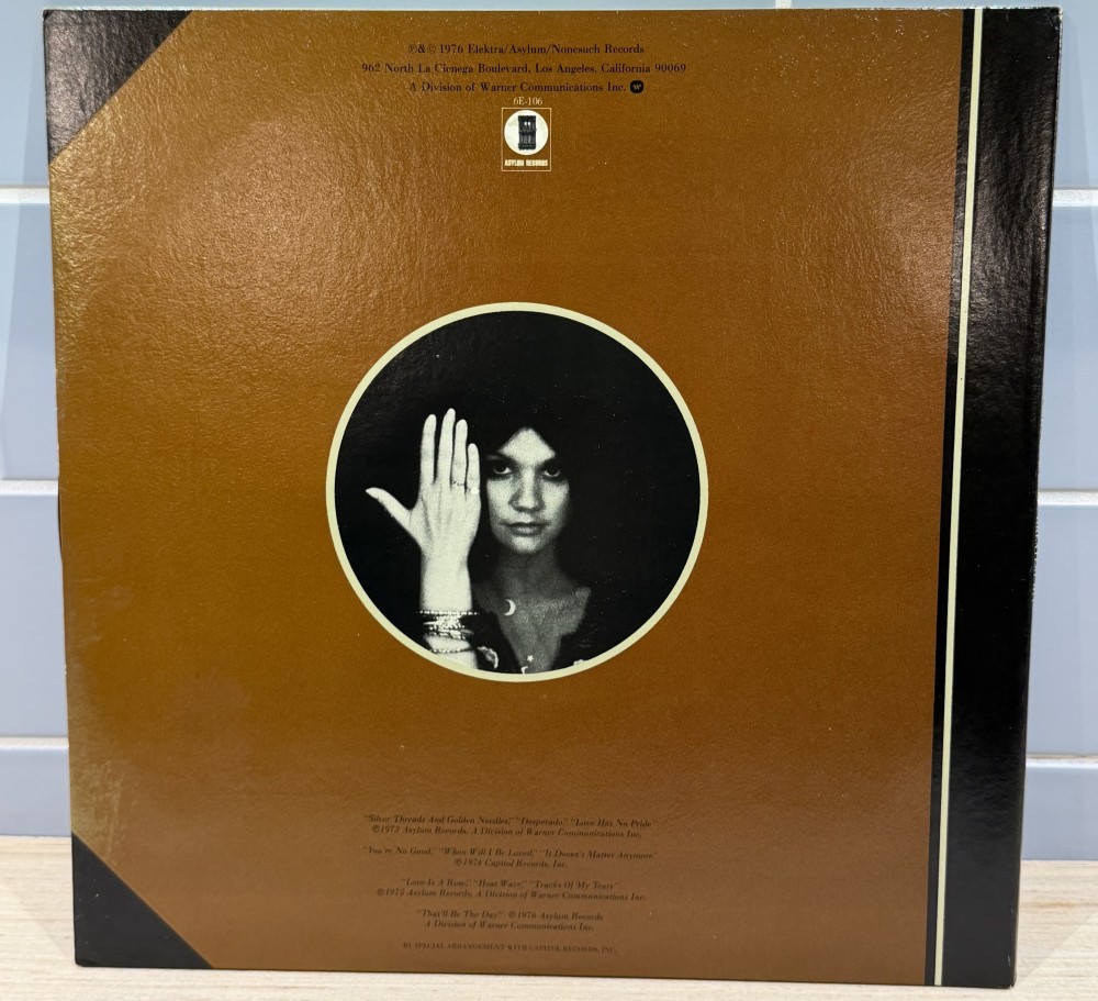Linda Ronstadt – Greatest Hits 1976 Asylum Records Vinyl LP