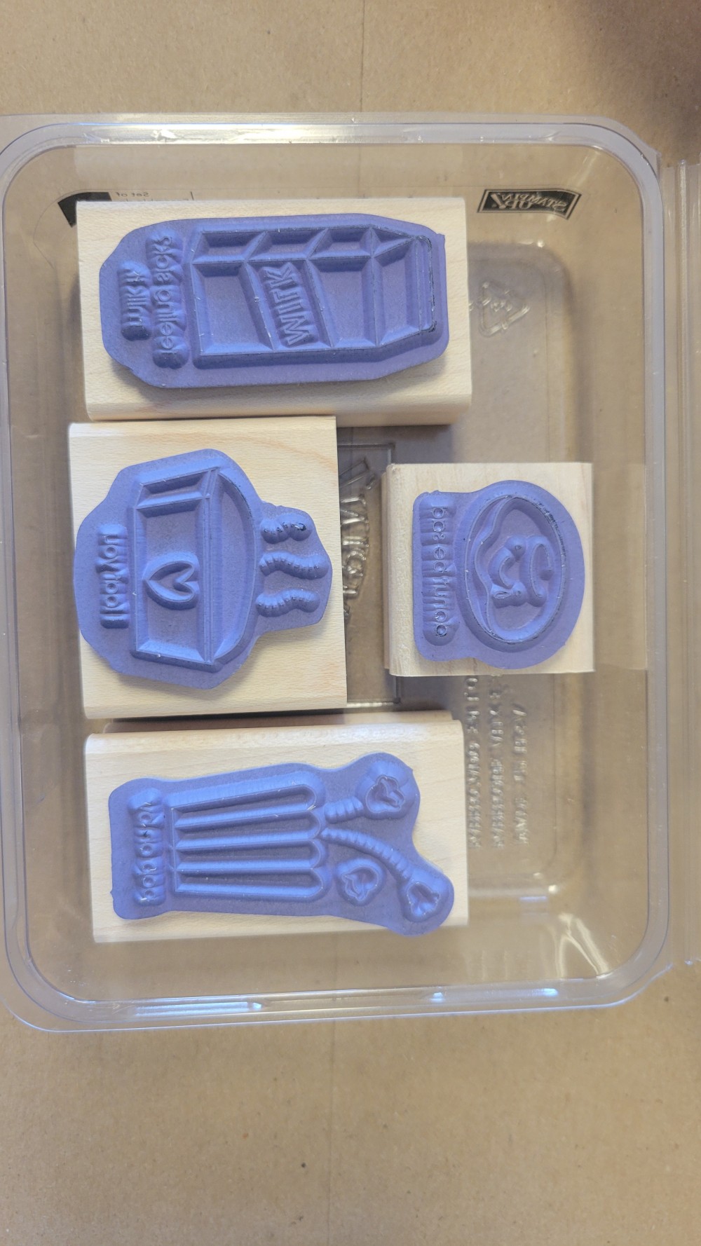 Comfort Food 4 pc Stamp Set