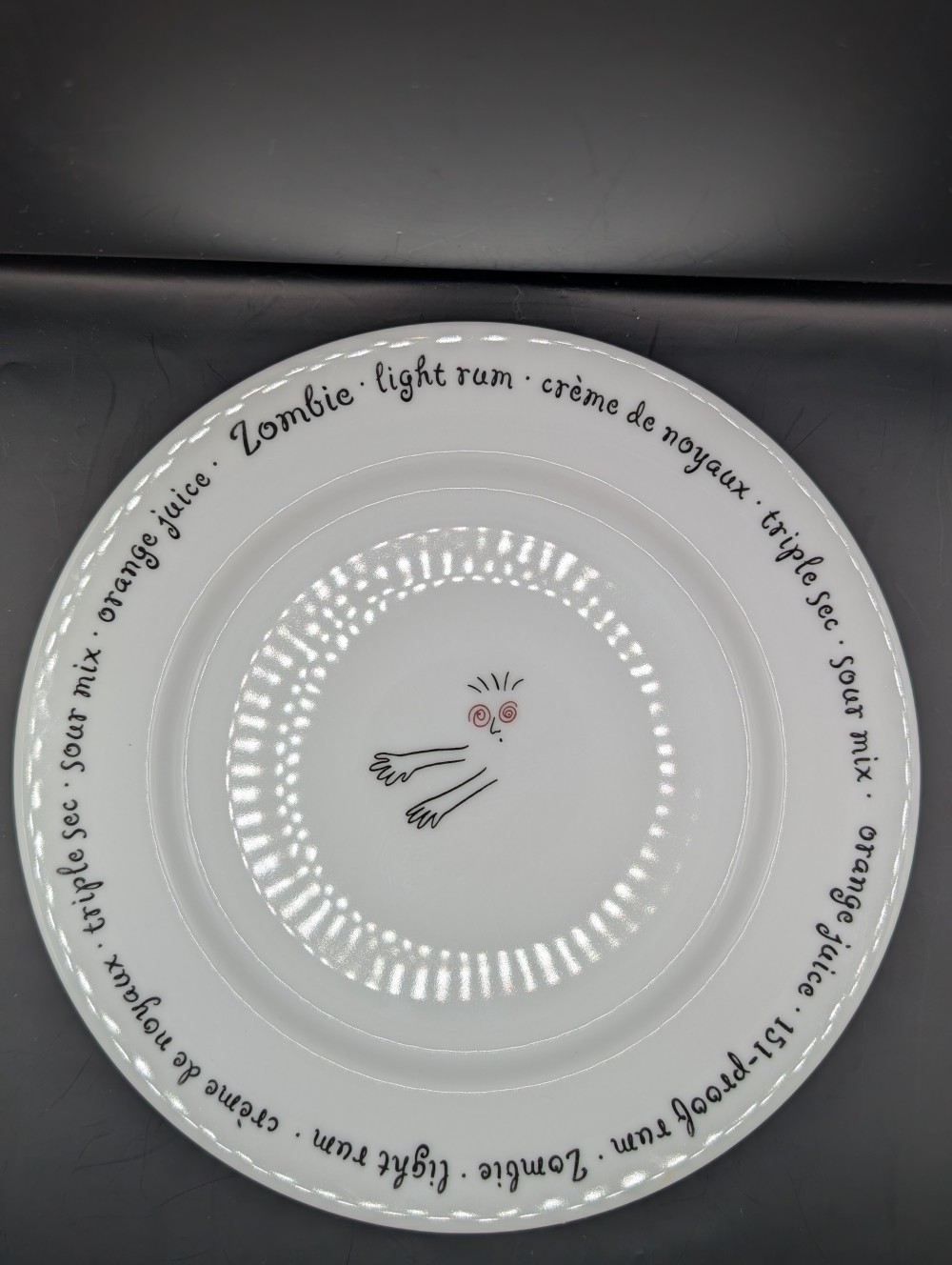 Pottery Barn Bar Lingo plates s/6