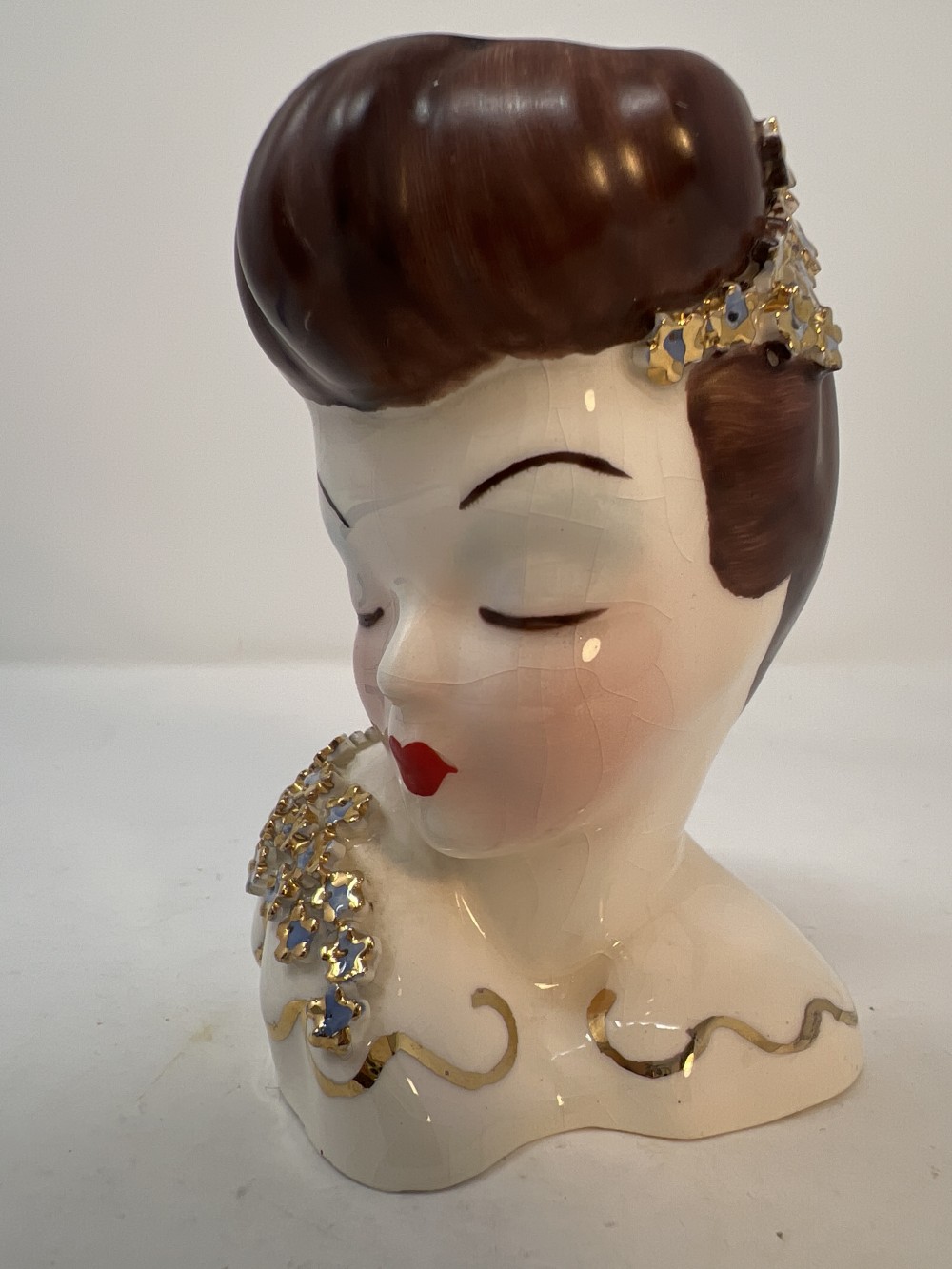 Vintage Pinup Head Vase