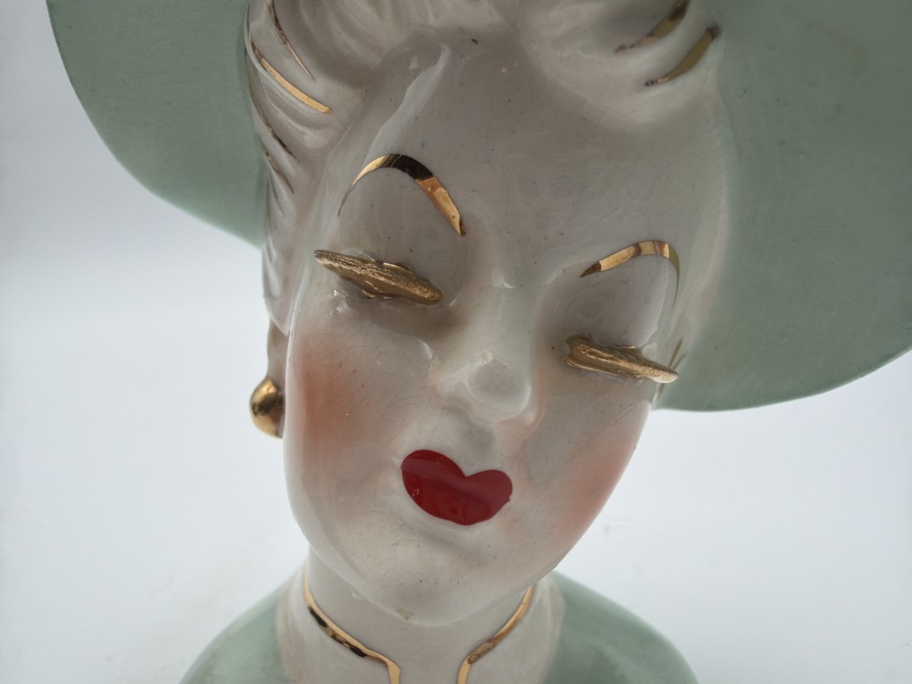 Vintage Lady Head AS IS