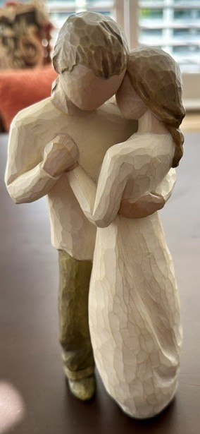 Willow Tree Promise Couple Figurine Hand painted