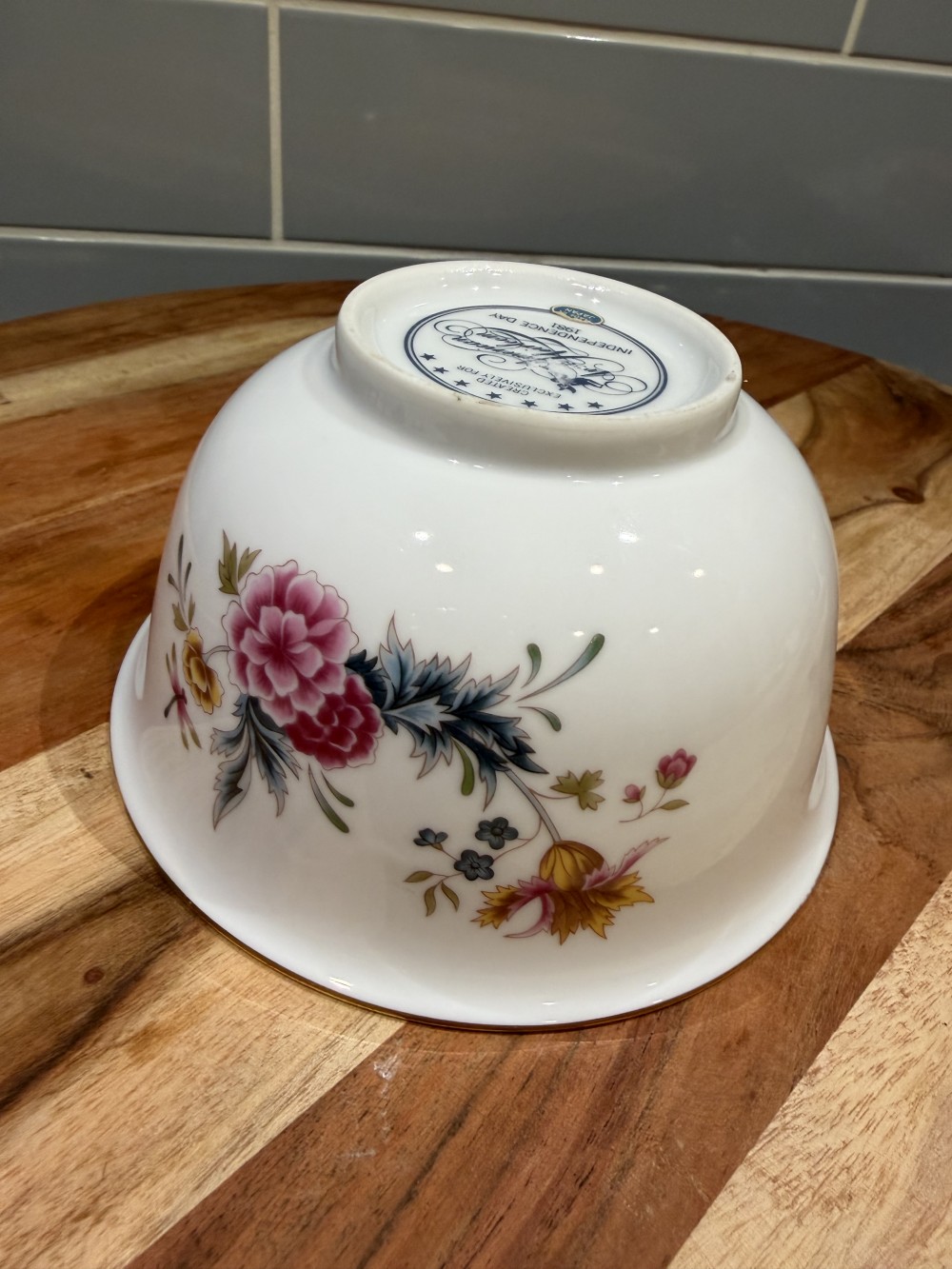 Vintage Japanese Porcelain Bowl