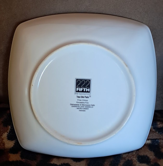 Tres' Chic Paris Salad Plate
