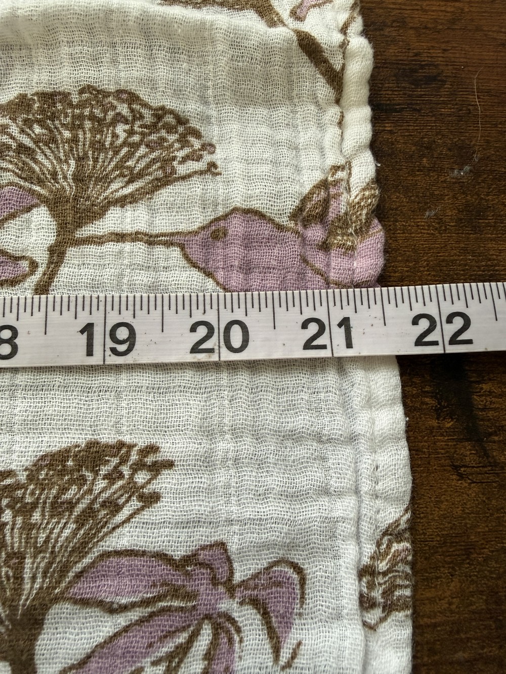 Milkbarn organic cotton receiving blanket