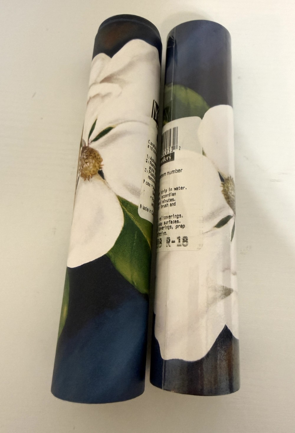 Magnolia York vintage wallpaper border 2 rolls