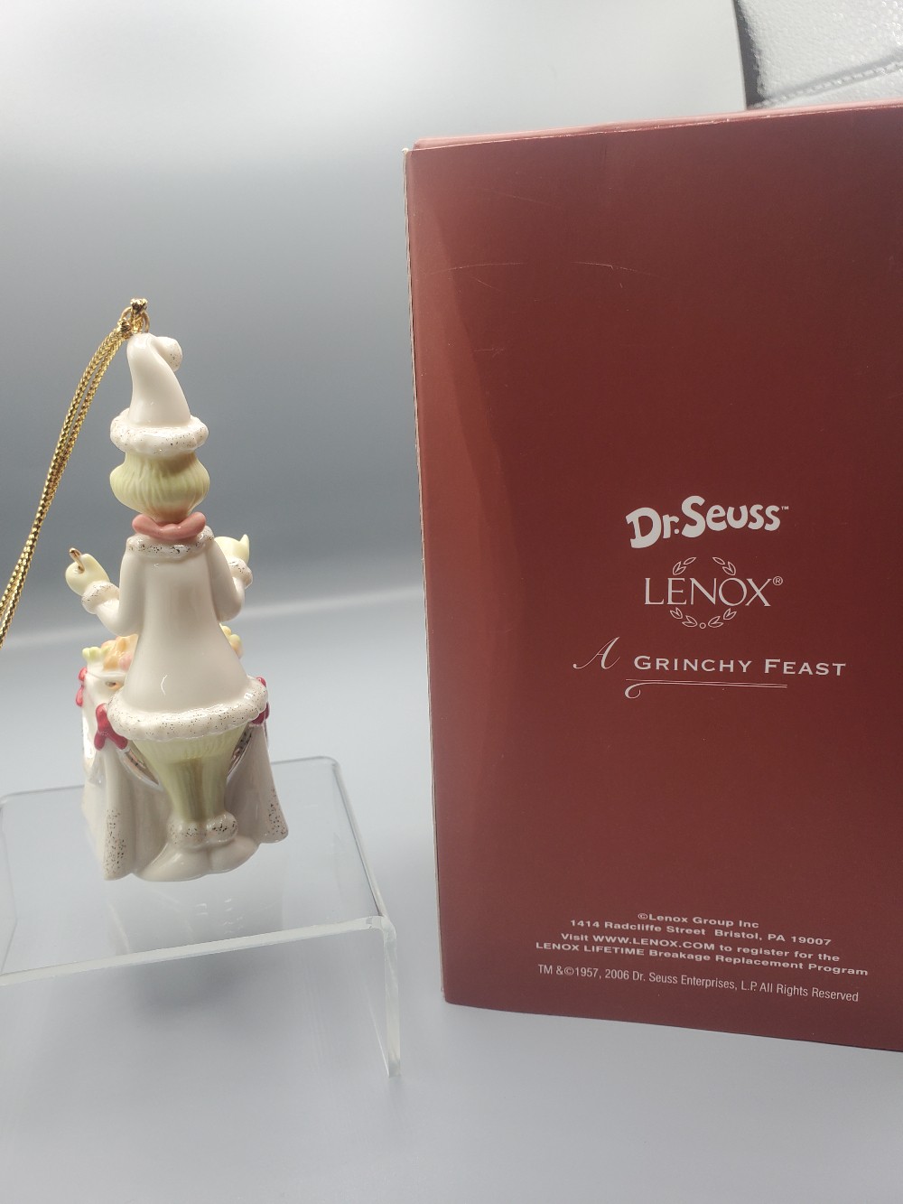 Lenox A Grinchy Feast Ornament