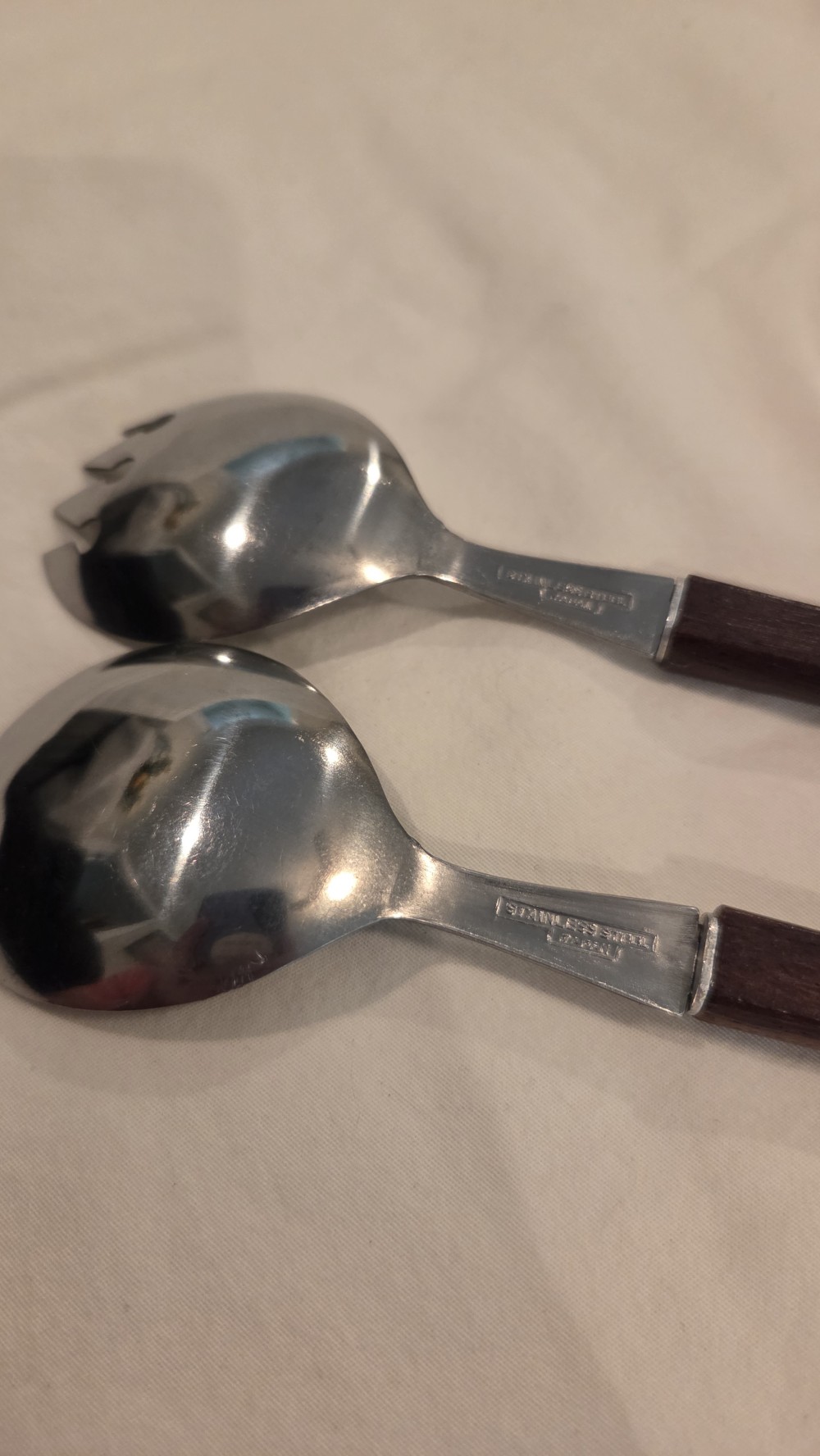 KP-398 MCM wood handle salad set