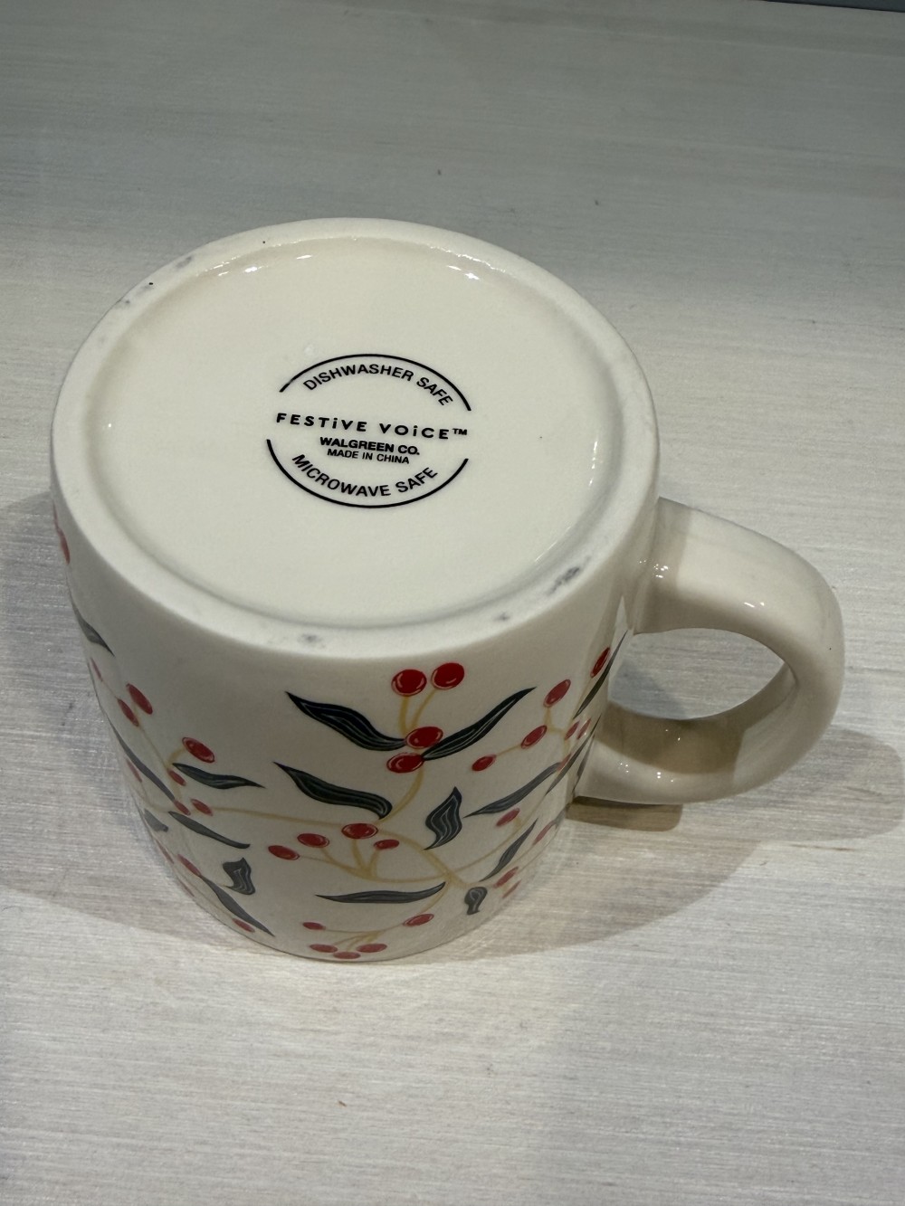 Retro Christmas Ceramic Mug