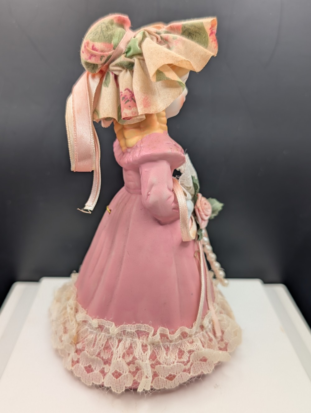 Vintage Bell lady in dress