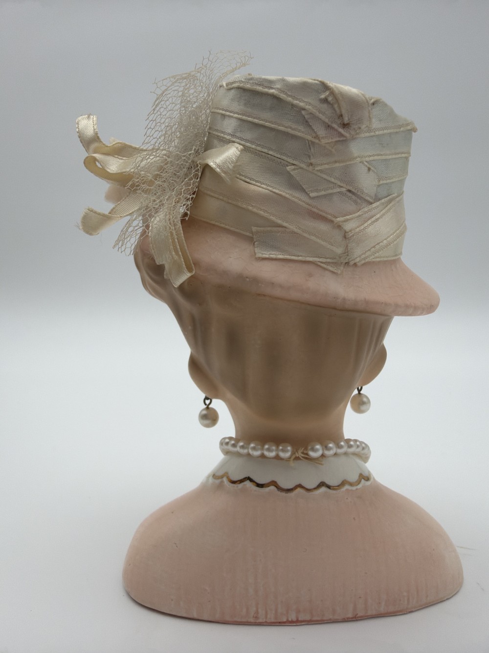 Vintage INARCO Lady Head Vase 1963