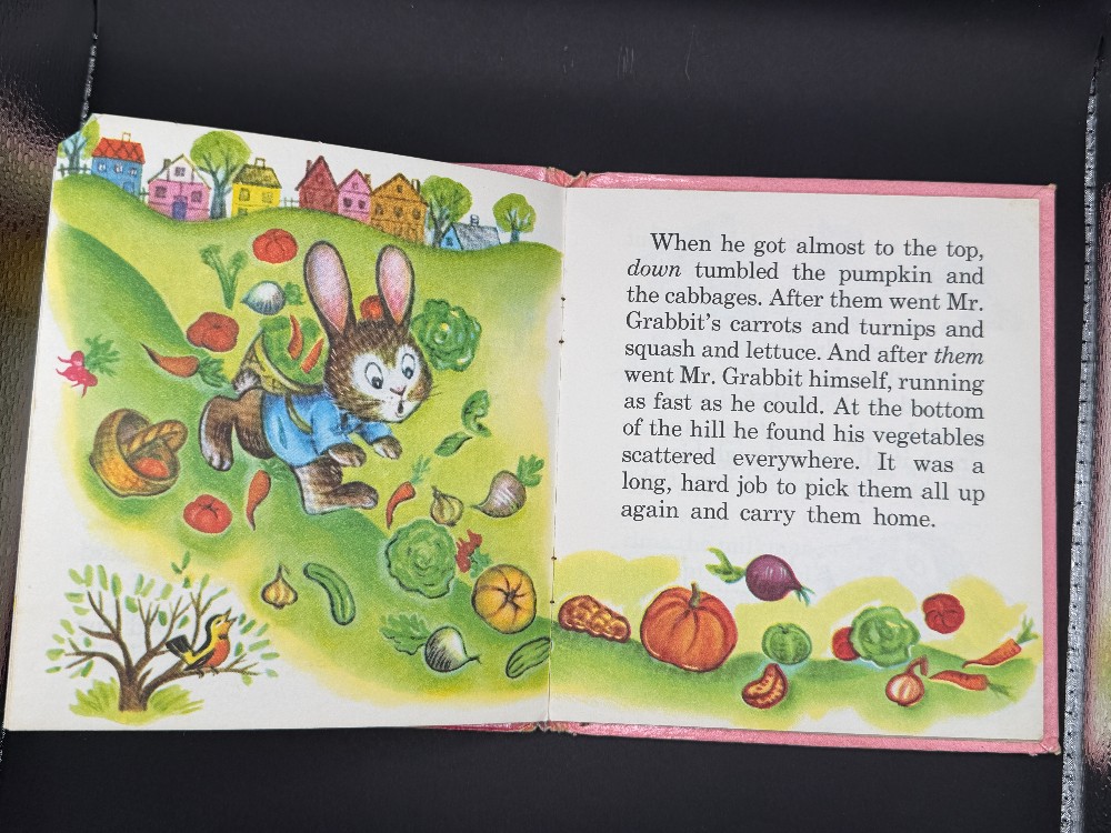 Mr. Grabbit Vintage Children's Book