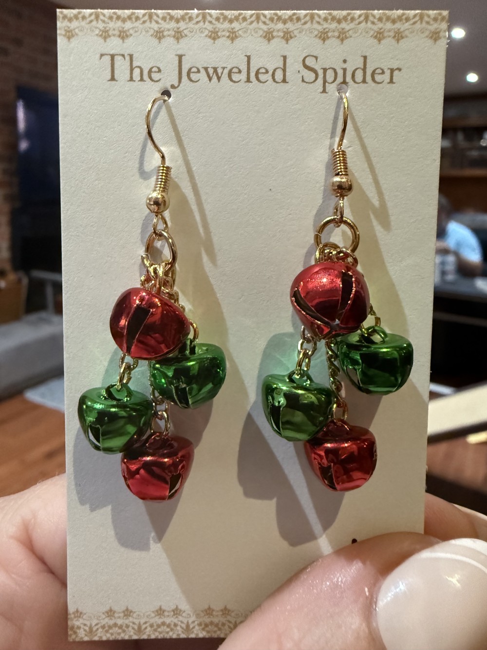 Earrings - Christmas Jingle Bells - Four
