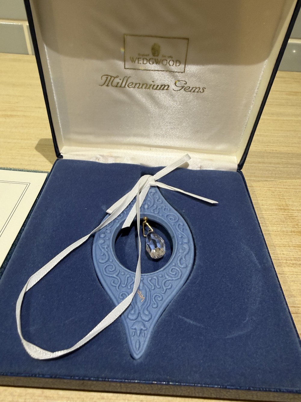 Vintage Wedgewood “Reflection” Ornament