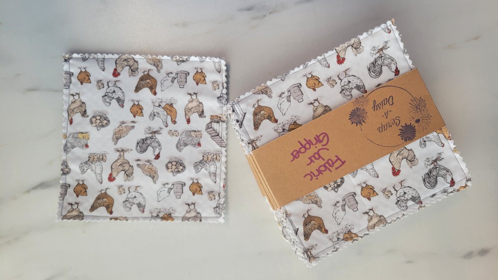 Chicken Fabric Jar Gripper