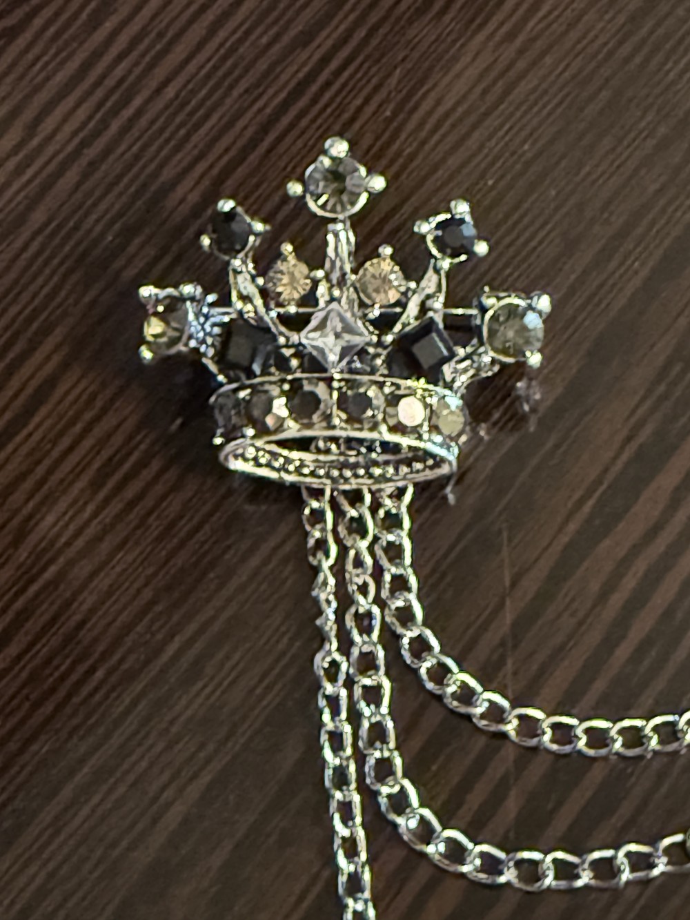Collar Pins, Dress Pins, Sweater Pins - Crown and Cross