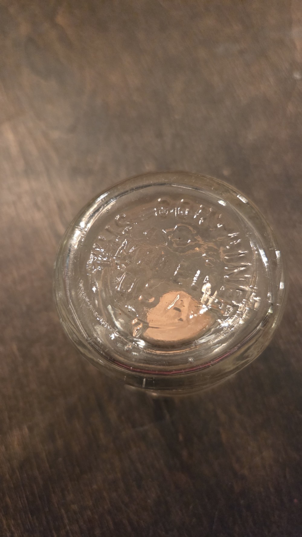 DO-1810 vtg Waterman's ink bottle