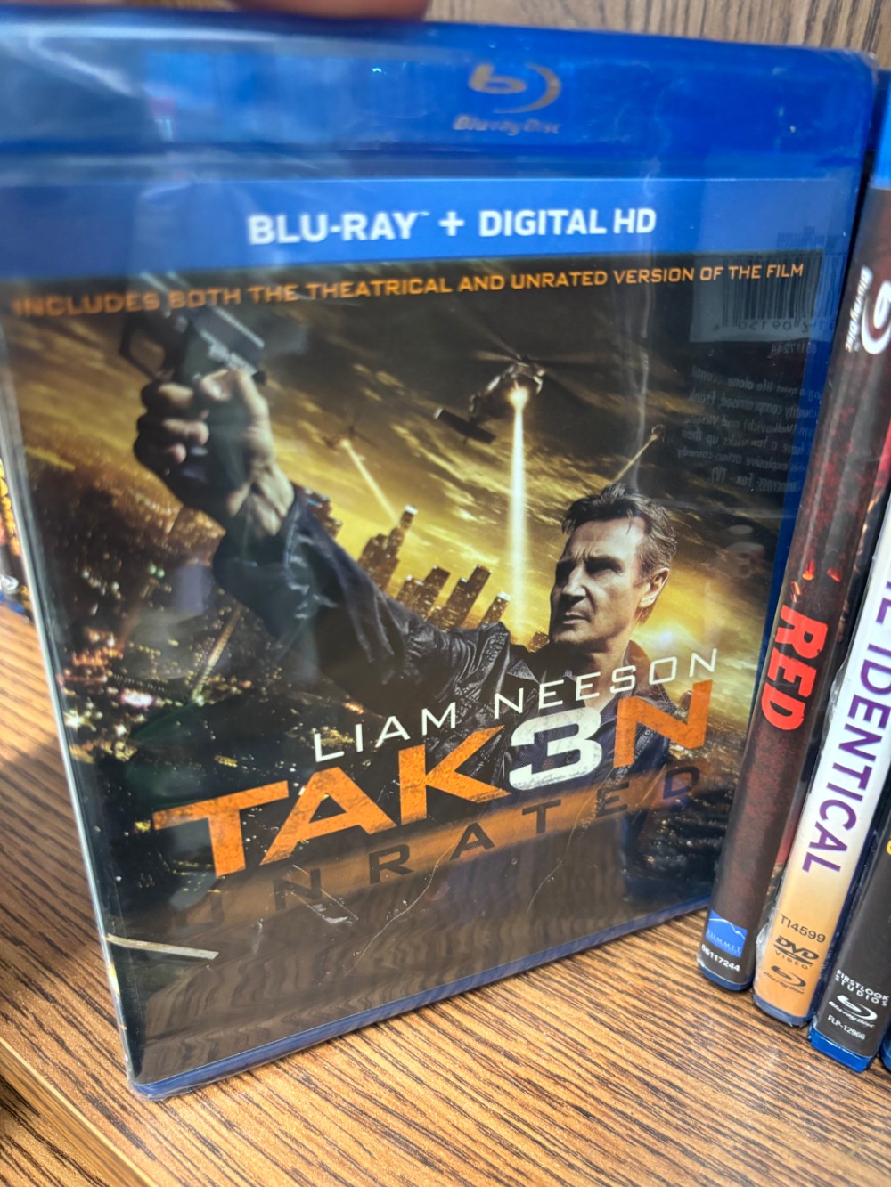 Blu-ray Movie Taken 3 Unrated Digital HD Liam Neeson New Sealed DVD