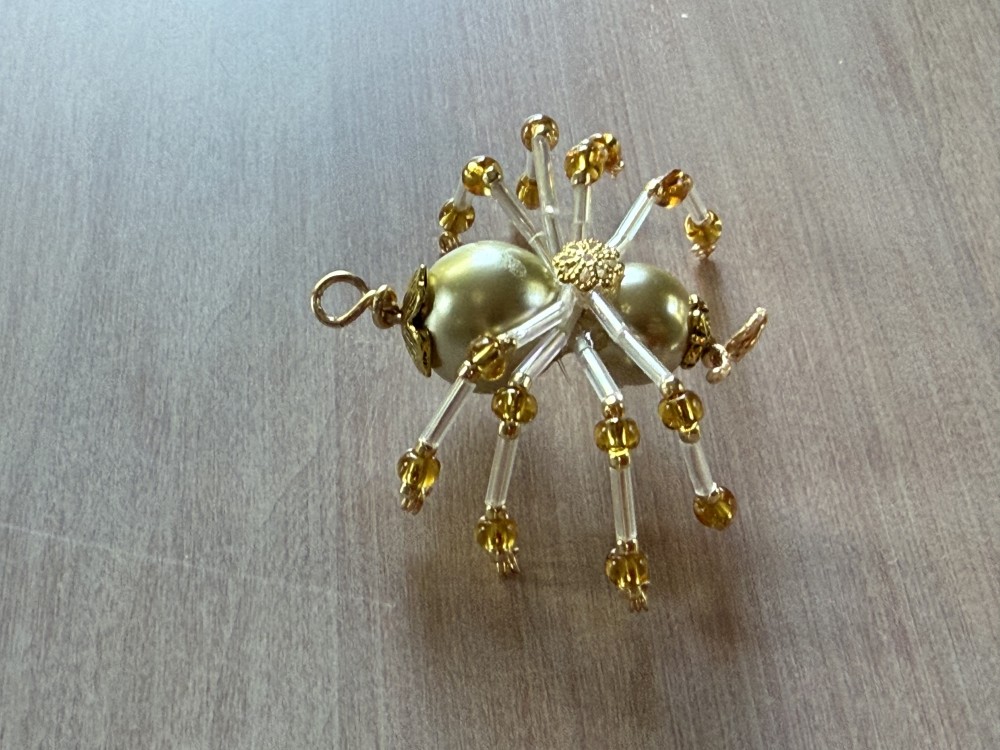 Ornament - Spider M Golden Pearls WL