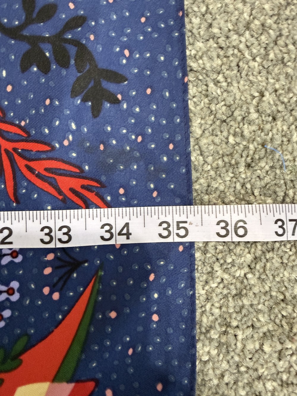 Birds and bugs scarf