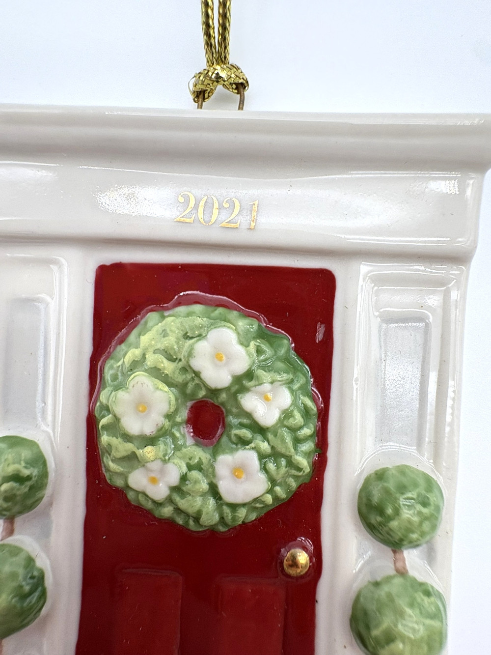 2021 Lenox -Our New Home- Porcelain Christmas Ornament