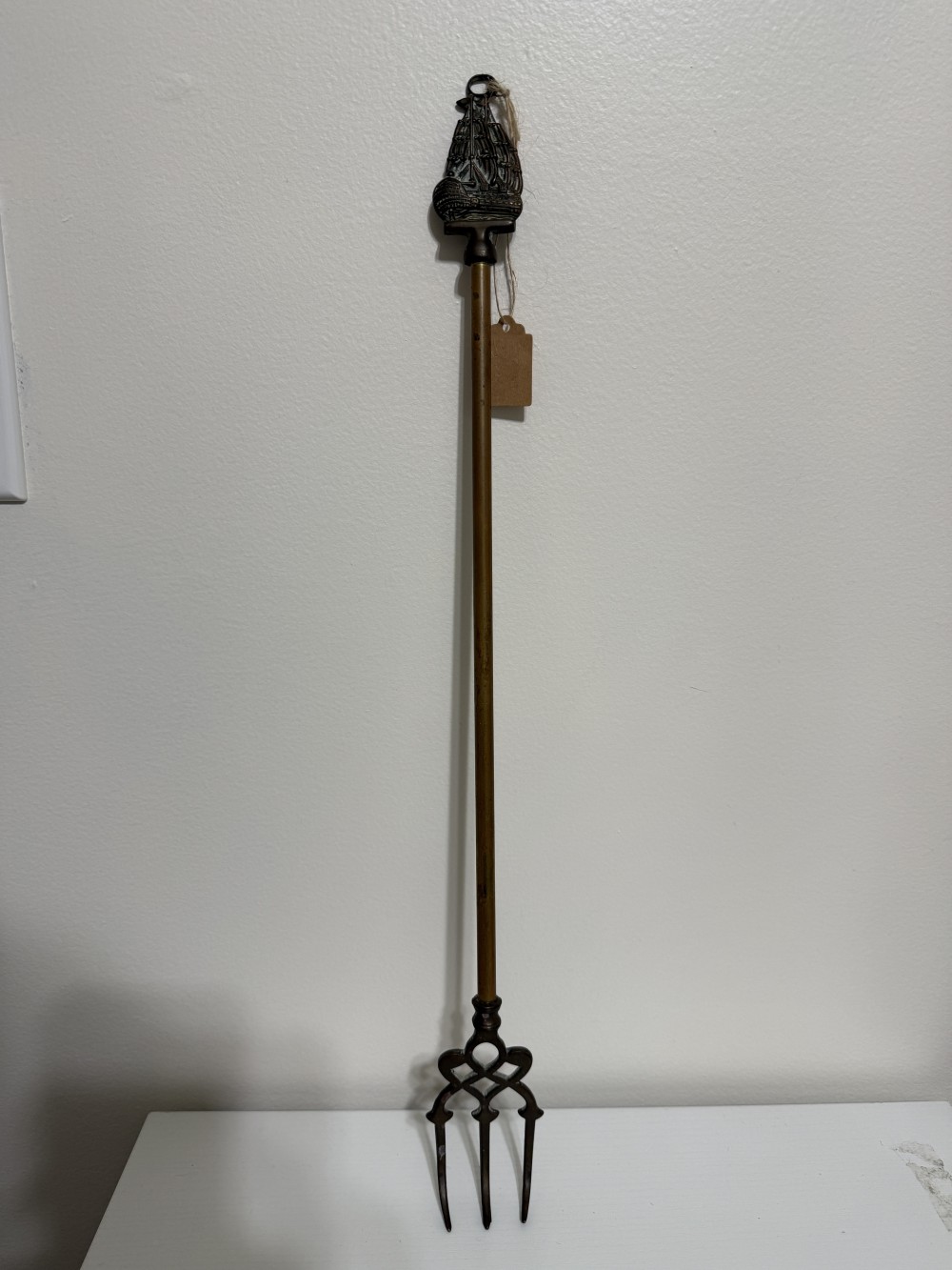 Ship Brass Toasting Fork