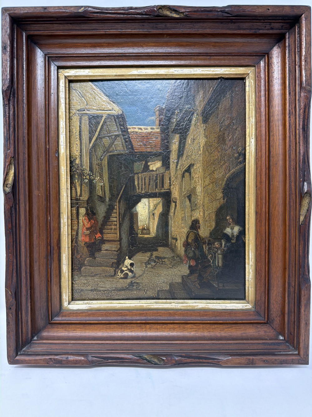 Vtg European Scene on Board