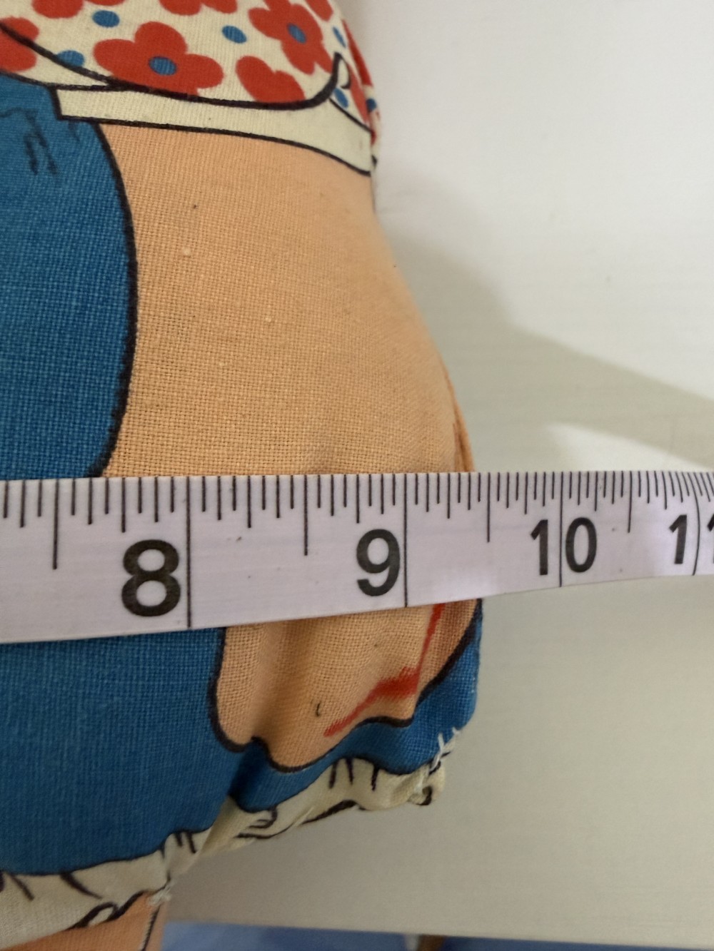 Raggedy Ann plush pillow doll