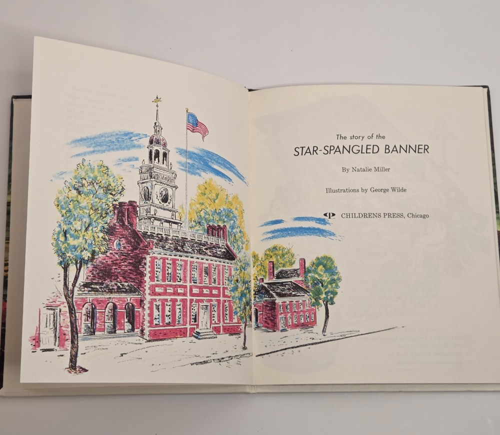 VTG Story of Star Spangled Banner Book