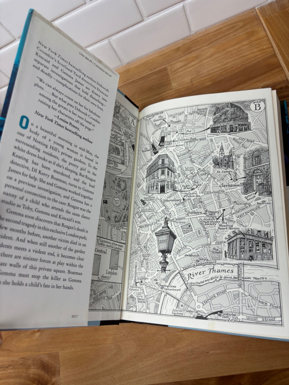 Book Garden of Lamentations First Edition Hardcover by Deborah Crombie (2017)