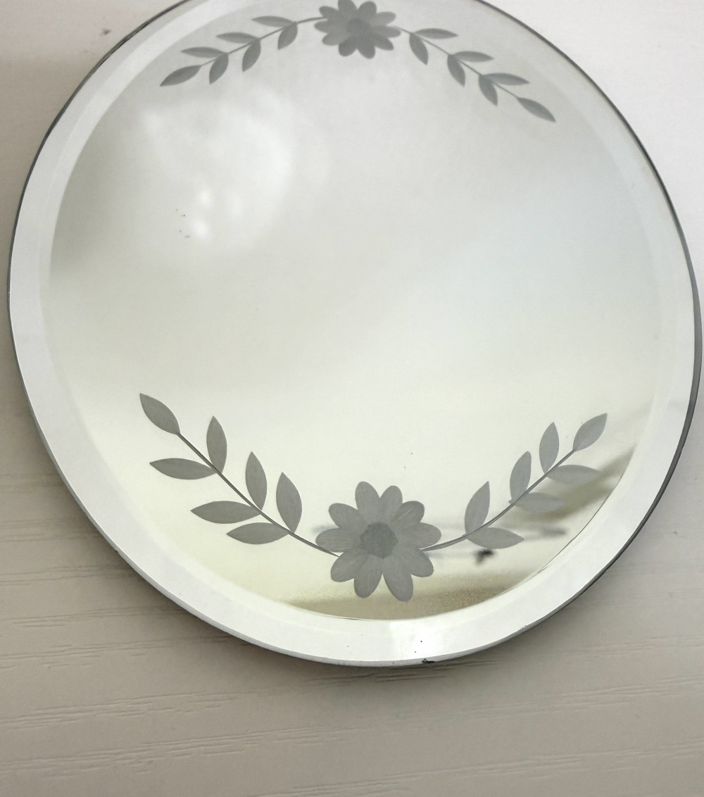 Small Etched Mirror