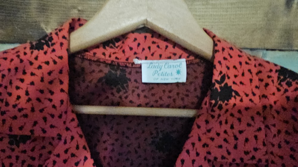1980s vintage (Lady Carol Petites of New York) secretary dress (size M)