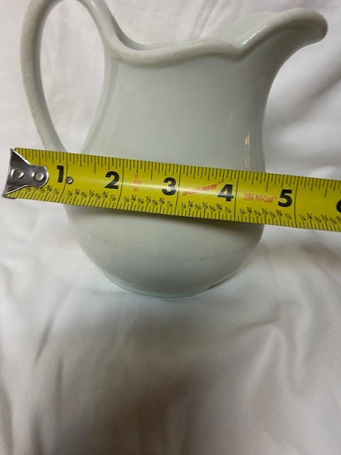 Shenango China White Large Creamer/Pitcher