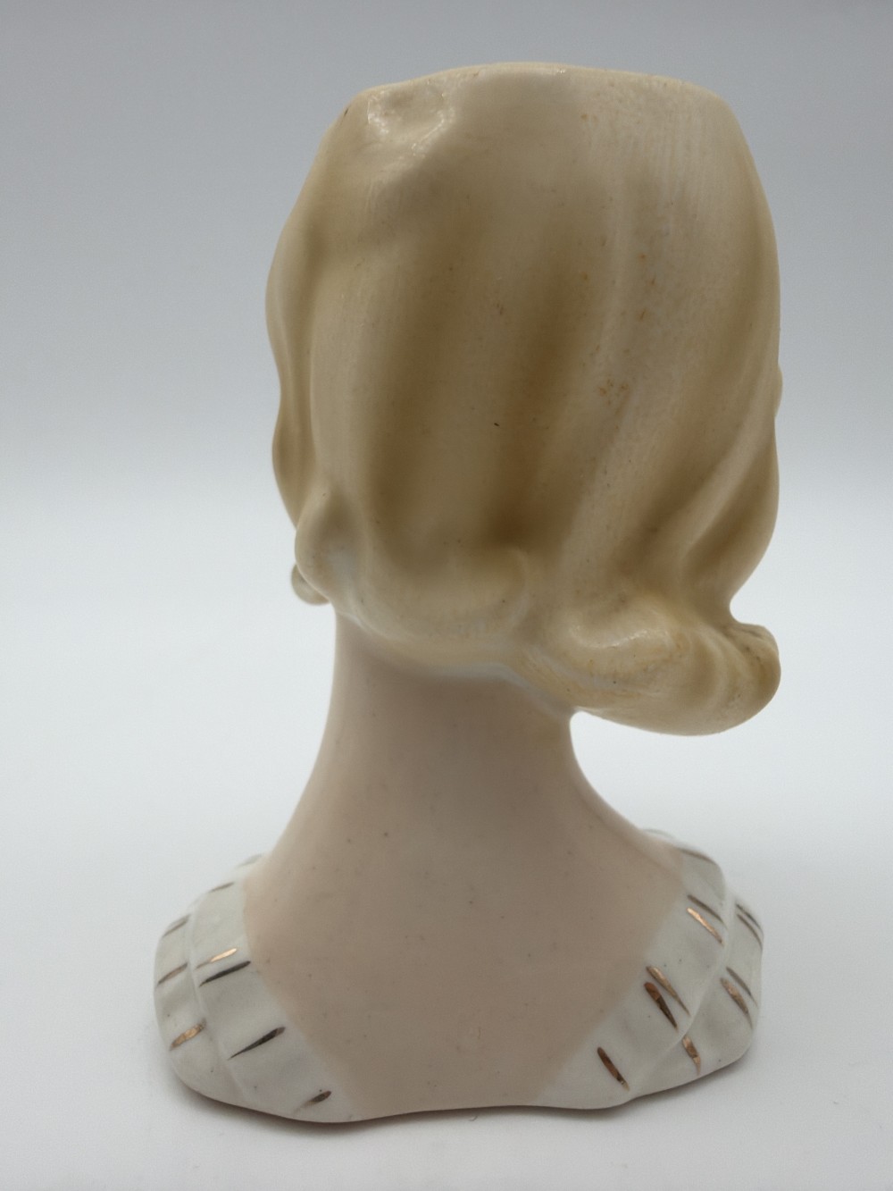 Vtg NapcoWare Mini Lady Head Vase
