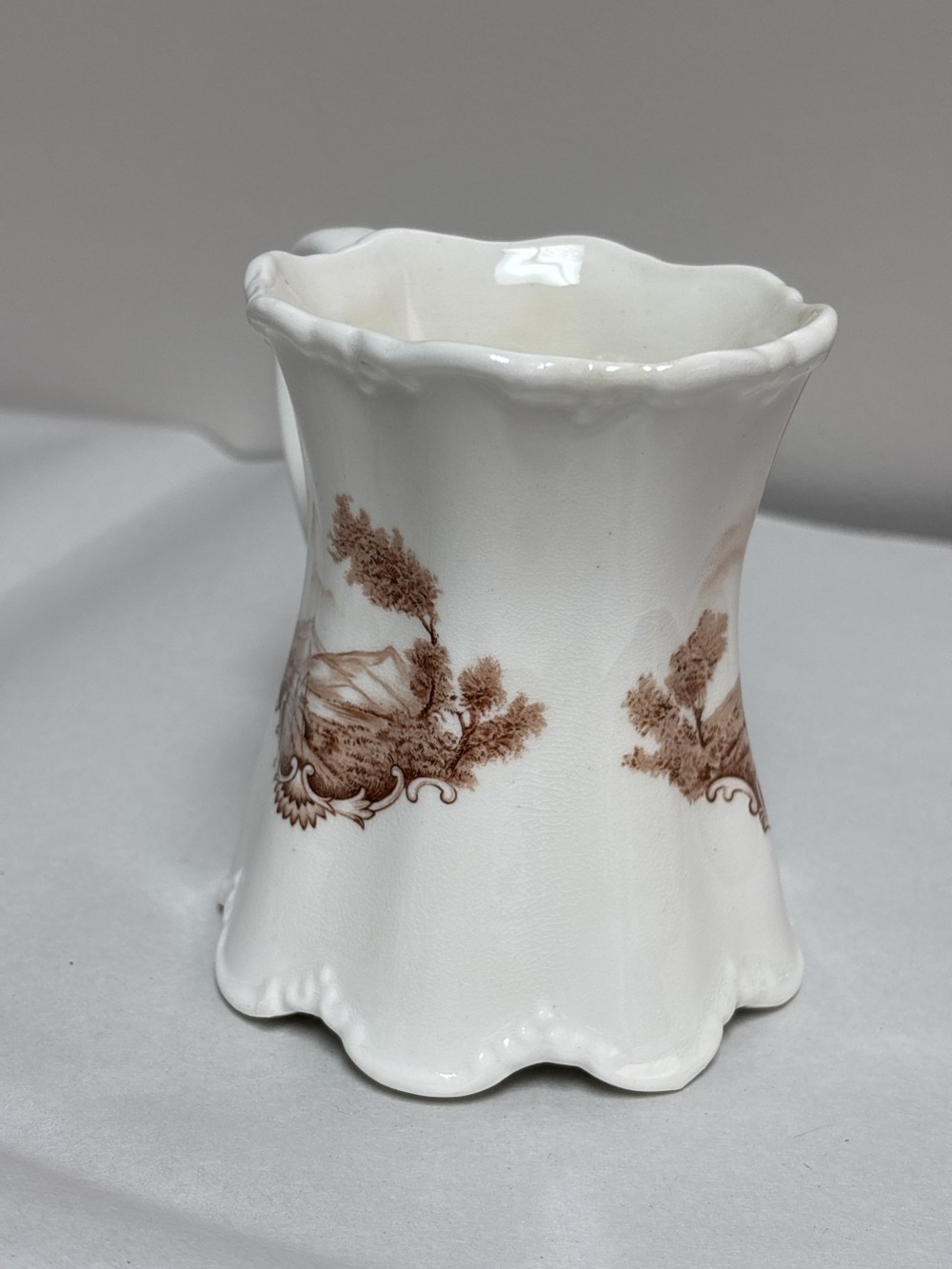 St George Made in England Brown Transferware Mug