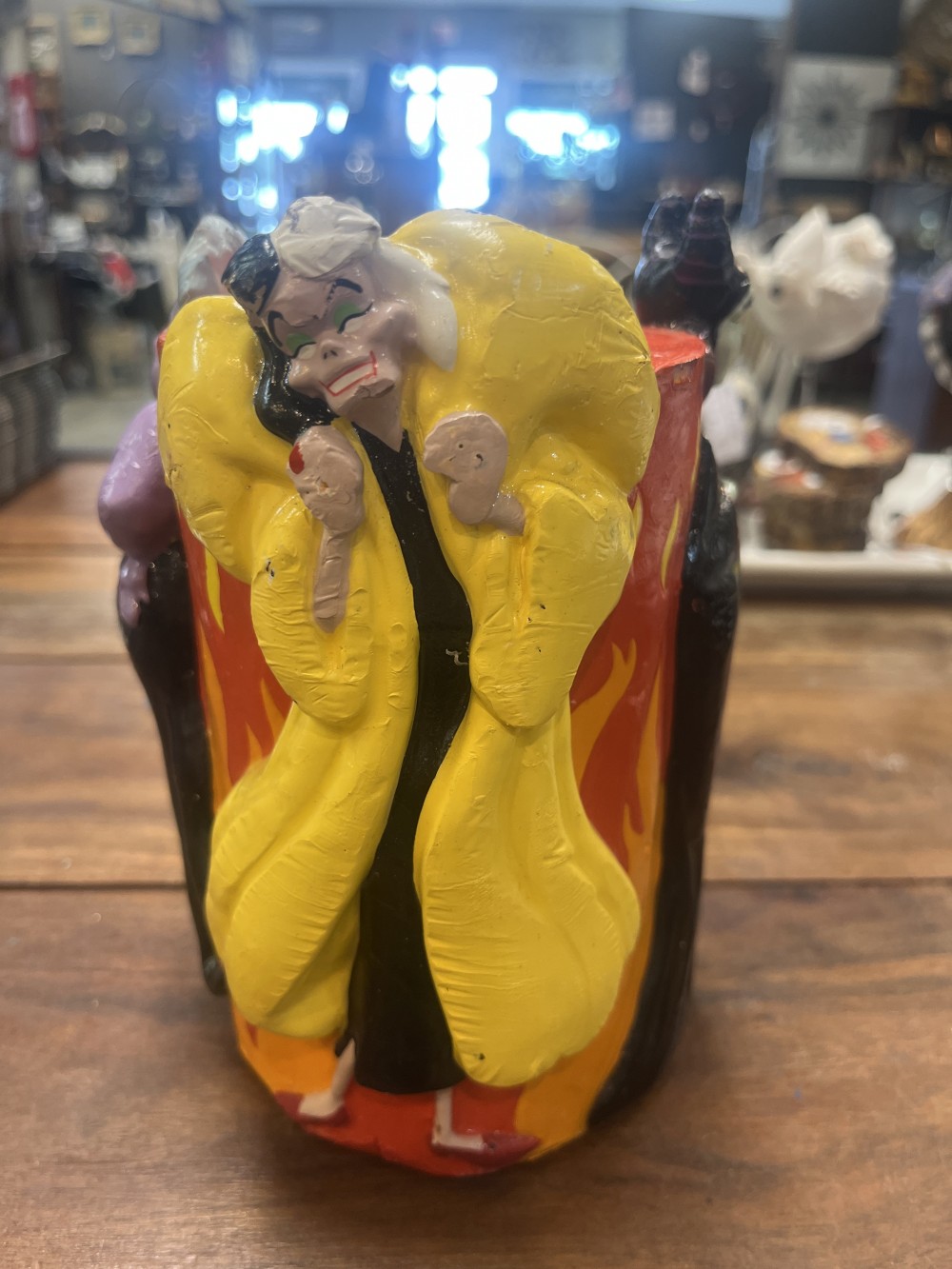 Vtg Villians Disney candle