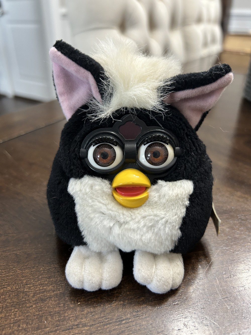 Furby Buddies Black/White/Brown Eyes