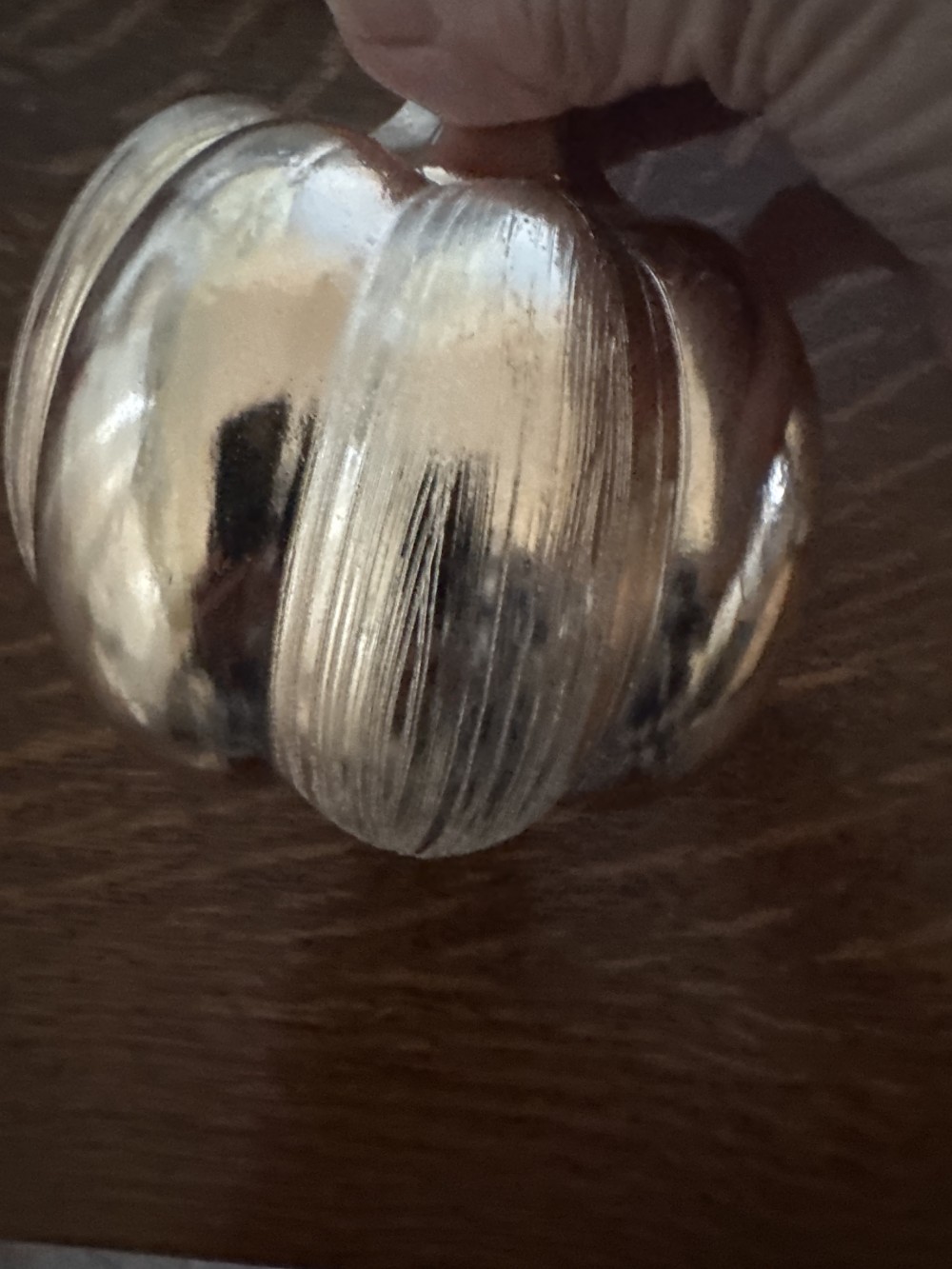 GOLD POTTERY PUMPKIN