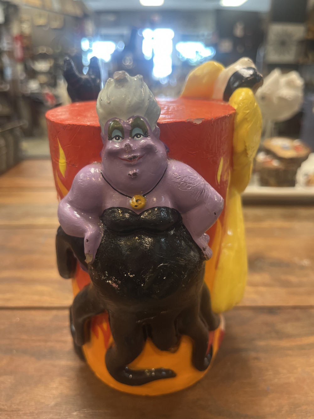 Vtg Villians Disney candle
