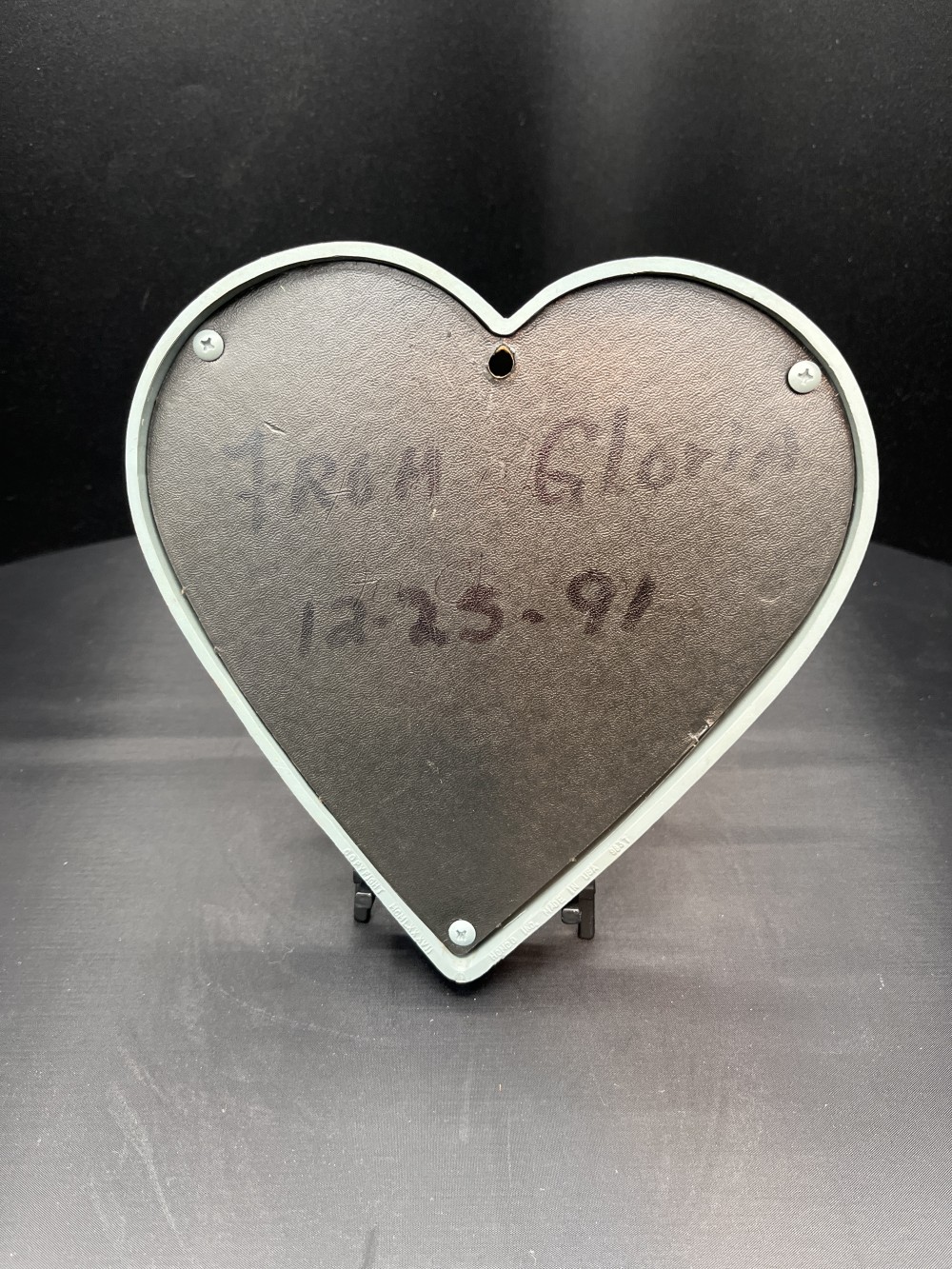 1987 HOMCO Heart Wall Plaque