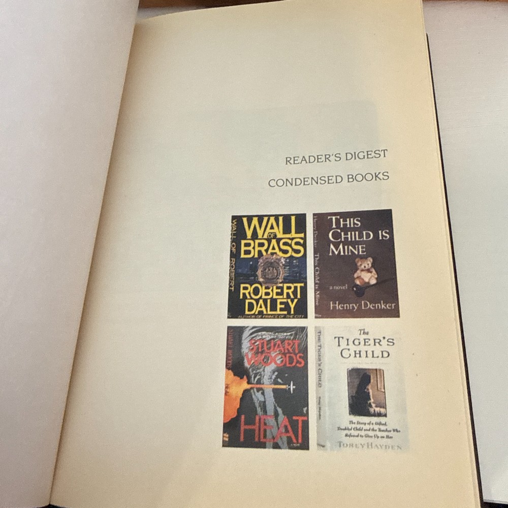 Reader's Digest Condensed Books, 1995