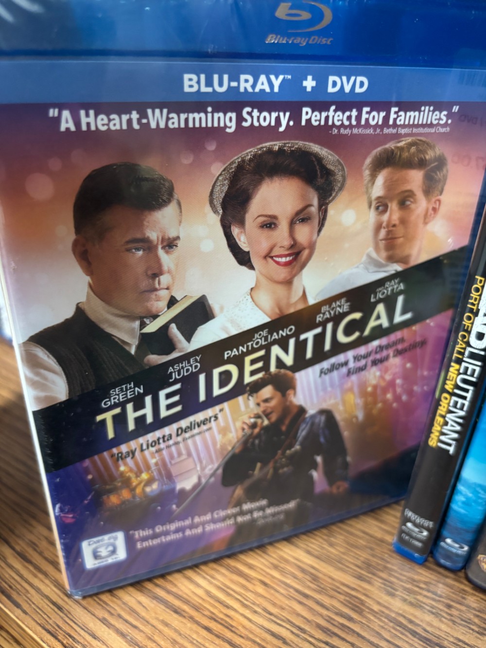 Blu-ray + DVD Movie The Identical New Factory Sealed Ray Liotta Ashley Judd Seth Green