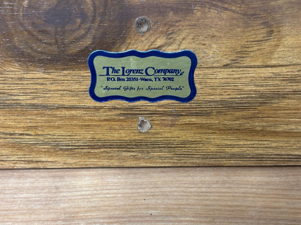 Vintage Thank You for Not Smoking Wood Sign Plaque Sealed 9x3 1986 Lorenz