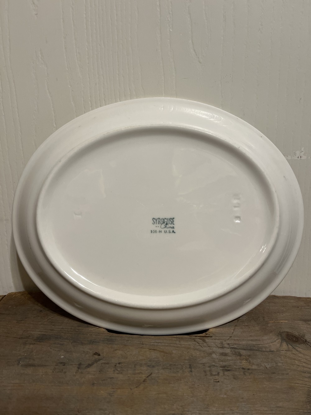 Vtg Syracuse Pilgrim platter