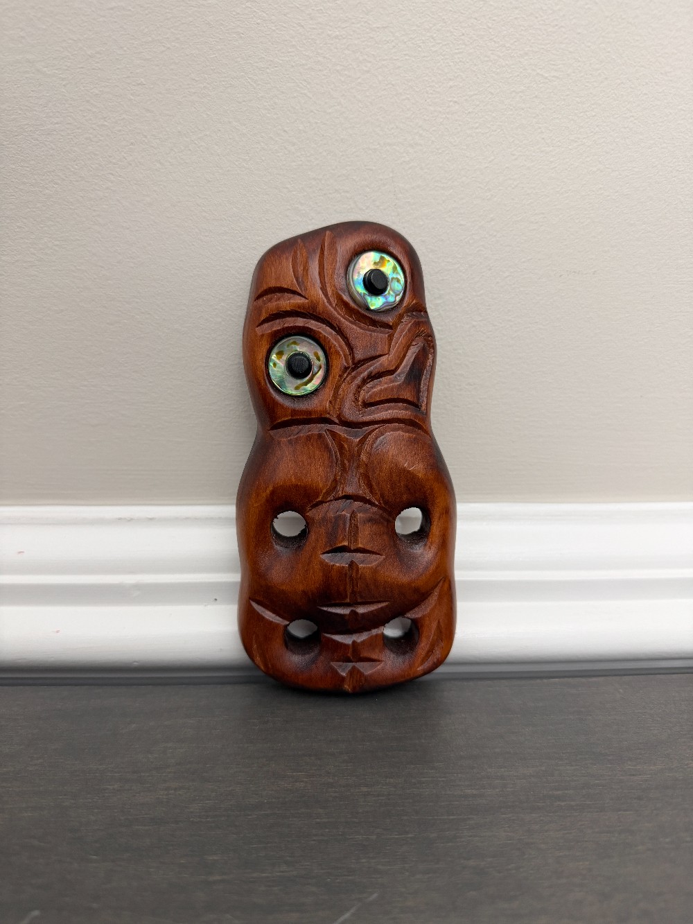 New Zealand Tiki Carving Maori Rotorua Moana