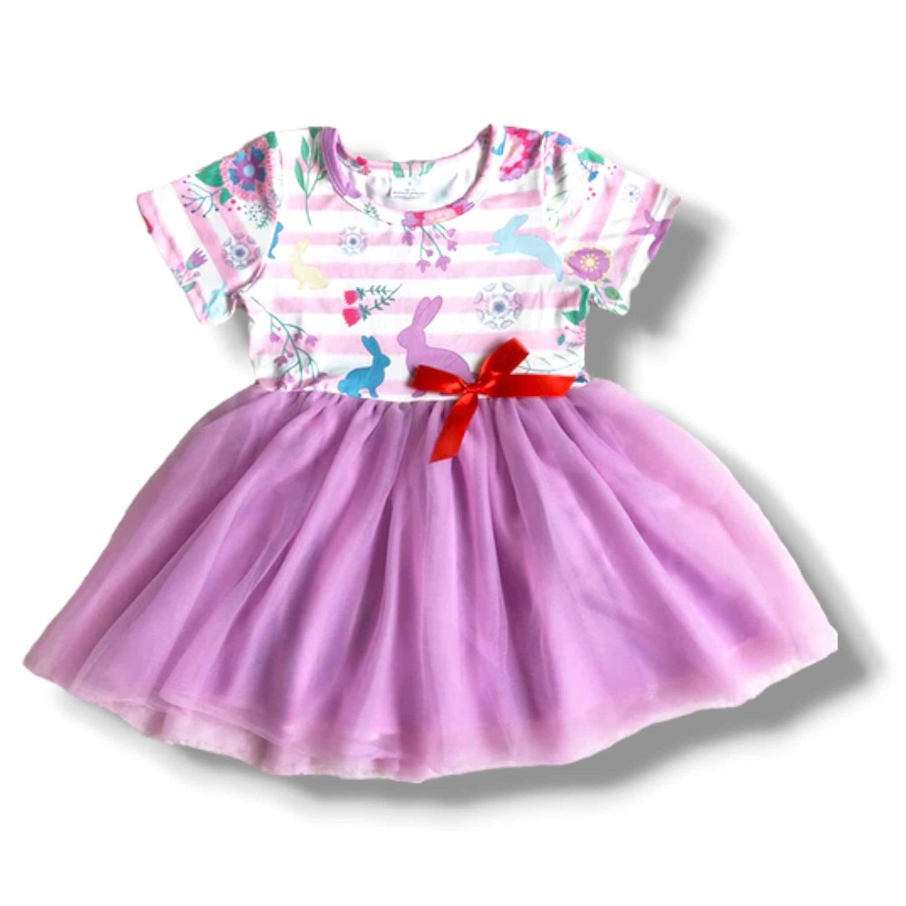 Purple Bunny Tutu Dress