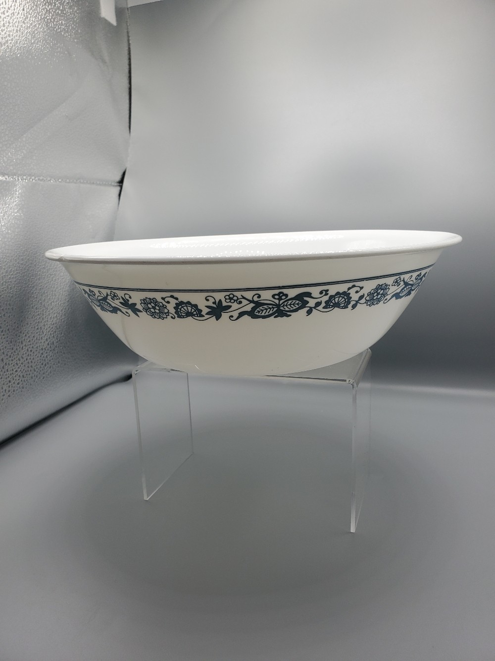 Corelle Old Towne Blue Round Serving Bowl