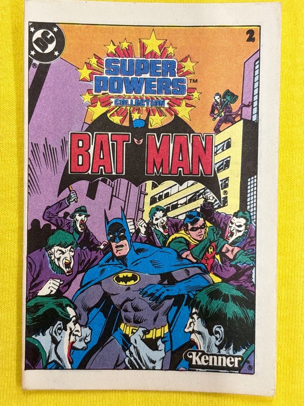 DC 1983 Super Powers Collection Mini Comic Bat Man #2